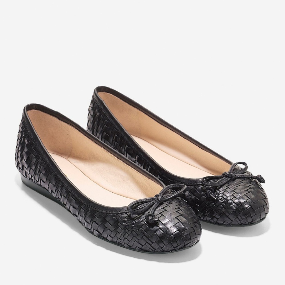 Cole Haan Black Flats